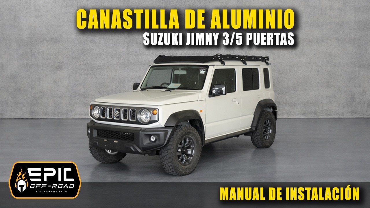 🔧 Instalación de la Canastilla de Aluminio para Jimny 5 Puertas • EPIC Off-Road