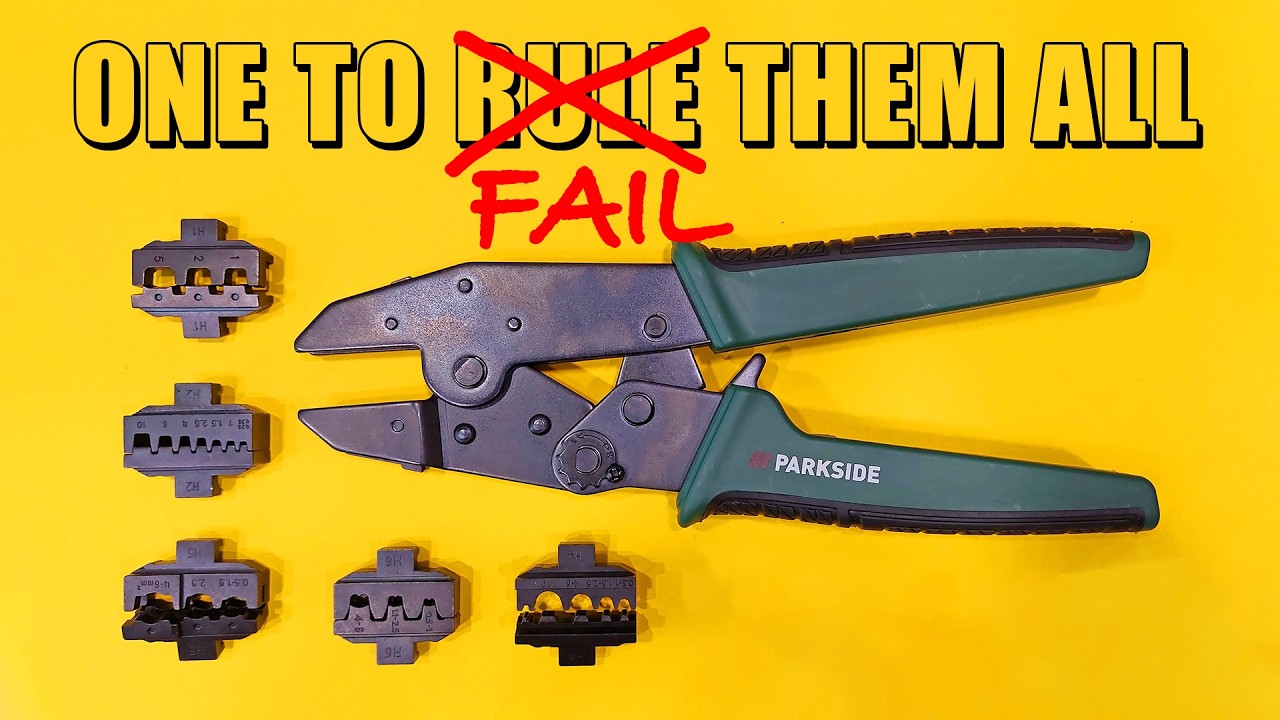 Parkside 5 in 1 Crimping Pliers Review