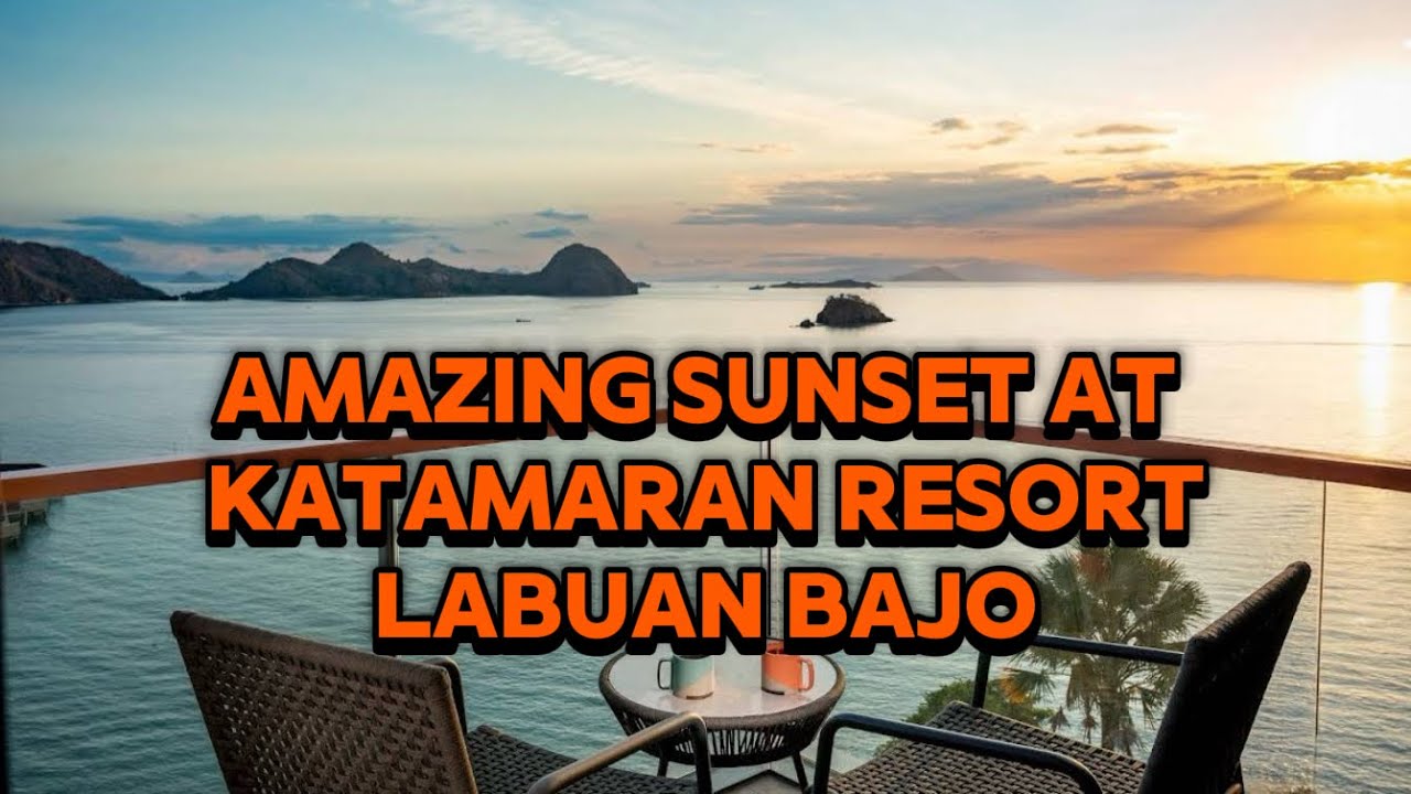 Amazing stay and sunset view at @katamaranresortkomodo