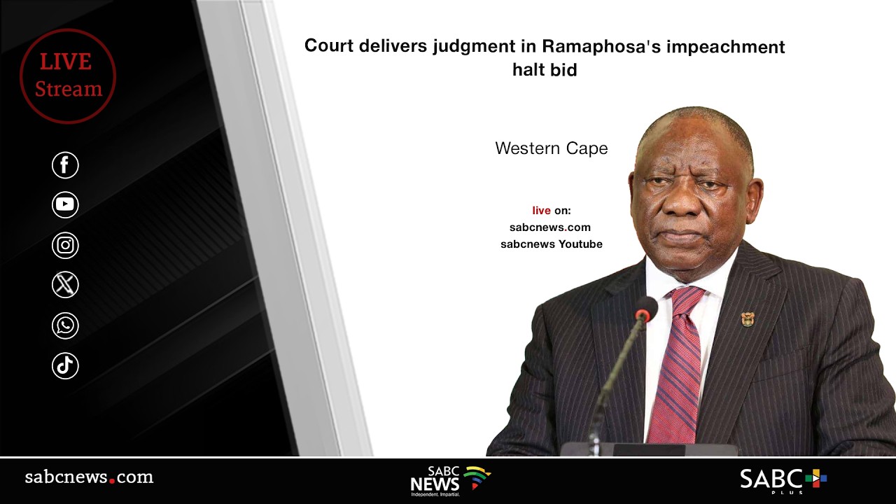 Court delivers judgment in Ramaphosa's impeachment halt bid - 24 July 2026
