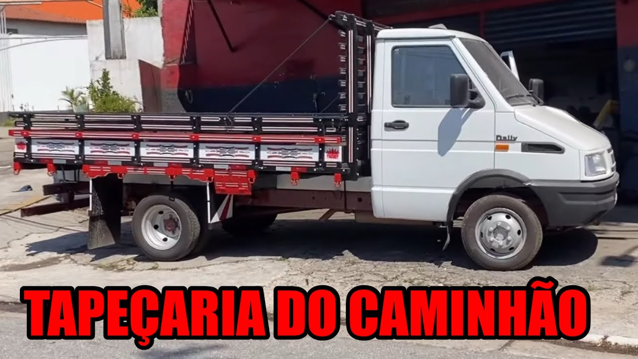 TAPEÇARIA DO CAMINHÃO IVECO DAILY 3510 do passarote ficou PRONTA !