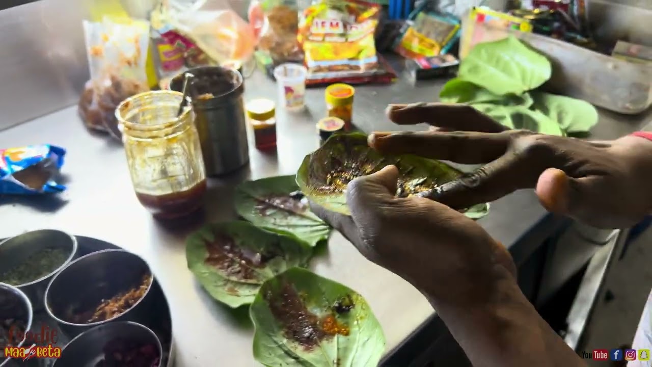 Paan Bhandar | how to make paan | delhi street Paan shop