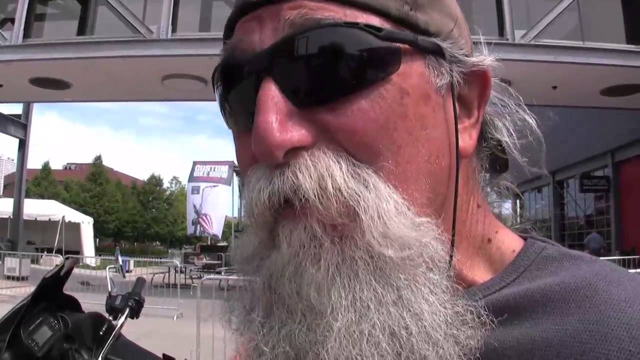 Veteran motorcycle rider says loud exhaust pipes help the rider be heard, safe and seen on the road