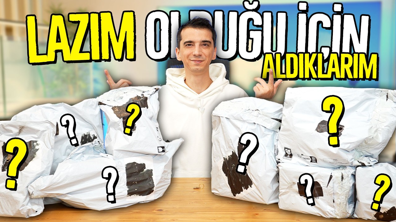 Lazım Olduğu İçin Aldıklarım! Toplu Paket Açılışı
