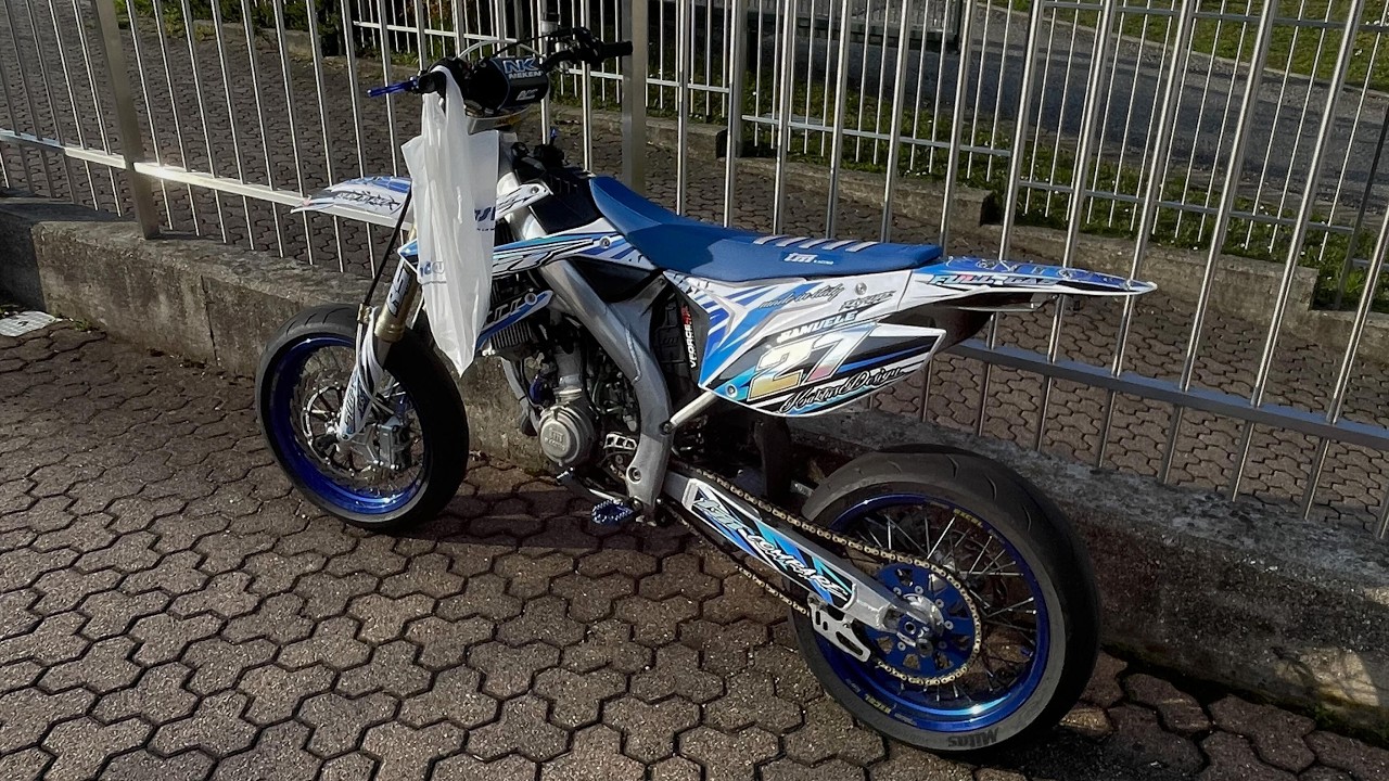 VADO A FARE LA SPESA CON IL TM 125 FULLGASS