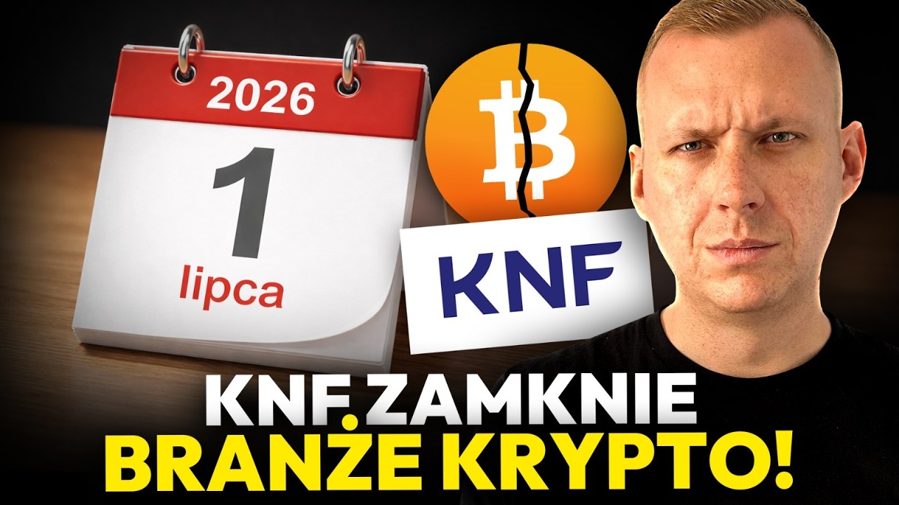 KNF zamknie branżę KRYPTO w POLSCE za 4 miesiące! WETO ustawy o kryptoaktywach!