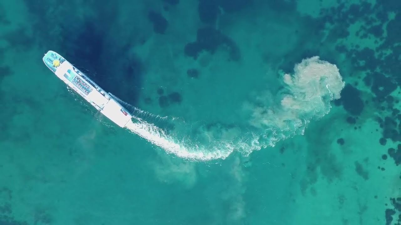 Agkistri - Drone - Chalkiada Beach & Skala Port