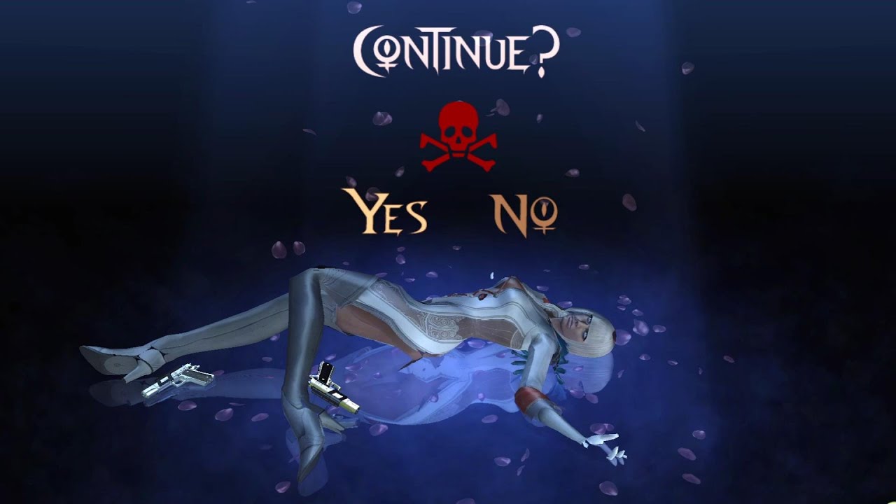 Bayonetta The Witch Hunts Are Over Game Over Scene (Gloria DMC4 Mod)