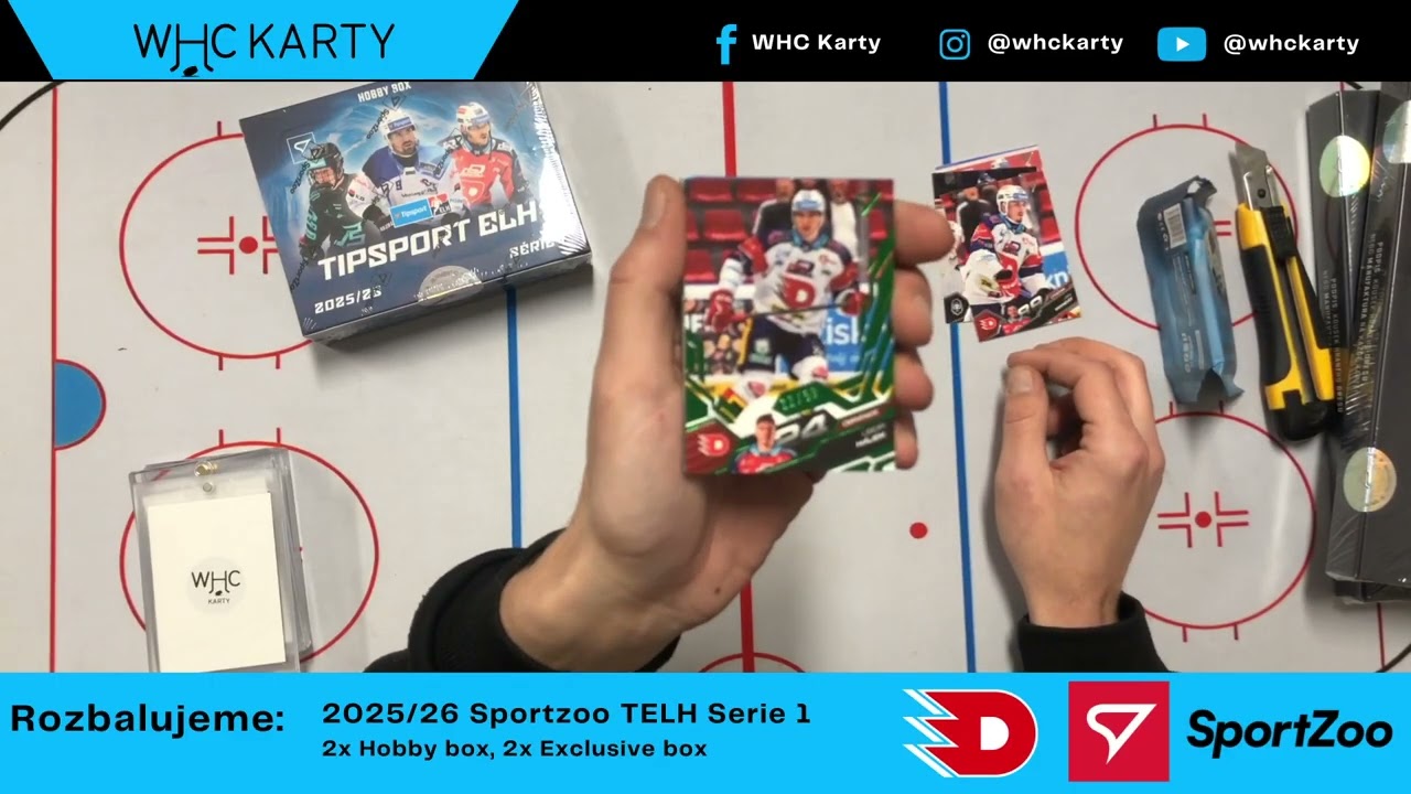 WHC Karty Breakuje Sportzoo TELH Serie 1 2025/2026 Exclusive