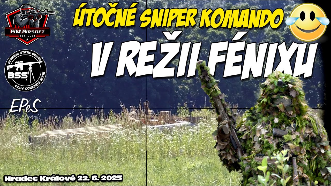#096 AirSoft: Útočný ghillie oddíl na Fénixu - Gameplay 22. 6. 2025