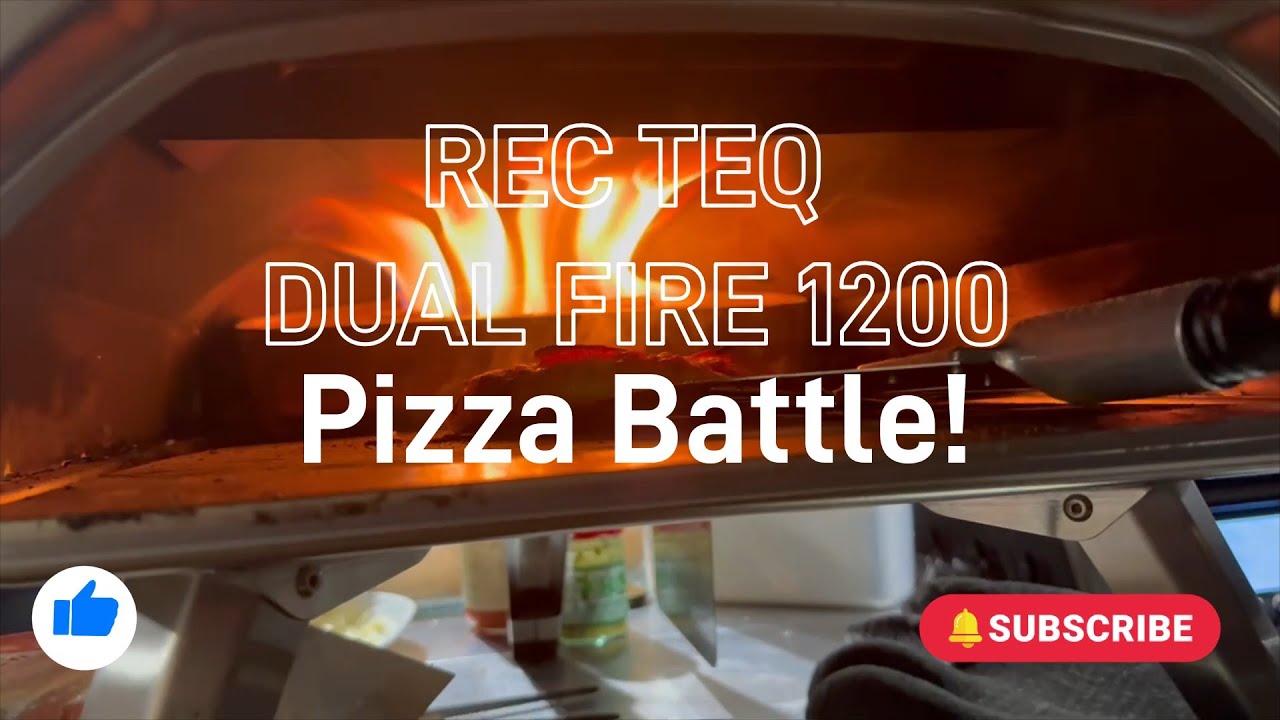 Битва пицц с использованием Recteq Dual Fire, январь 2026 г.