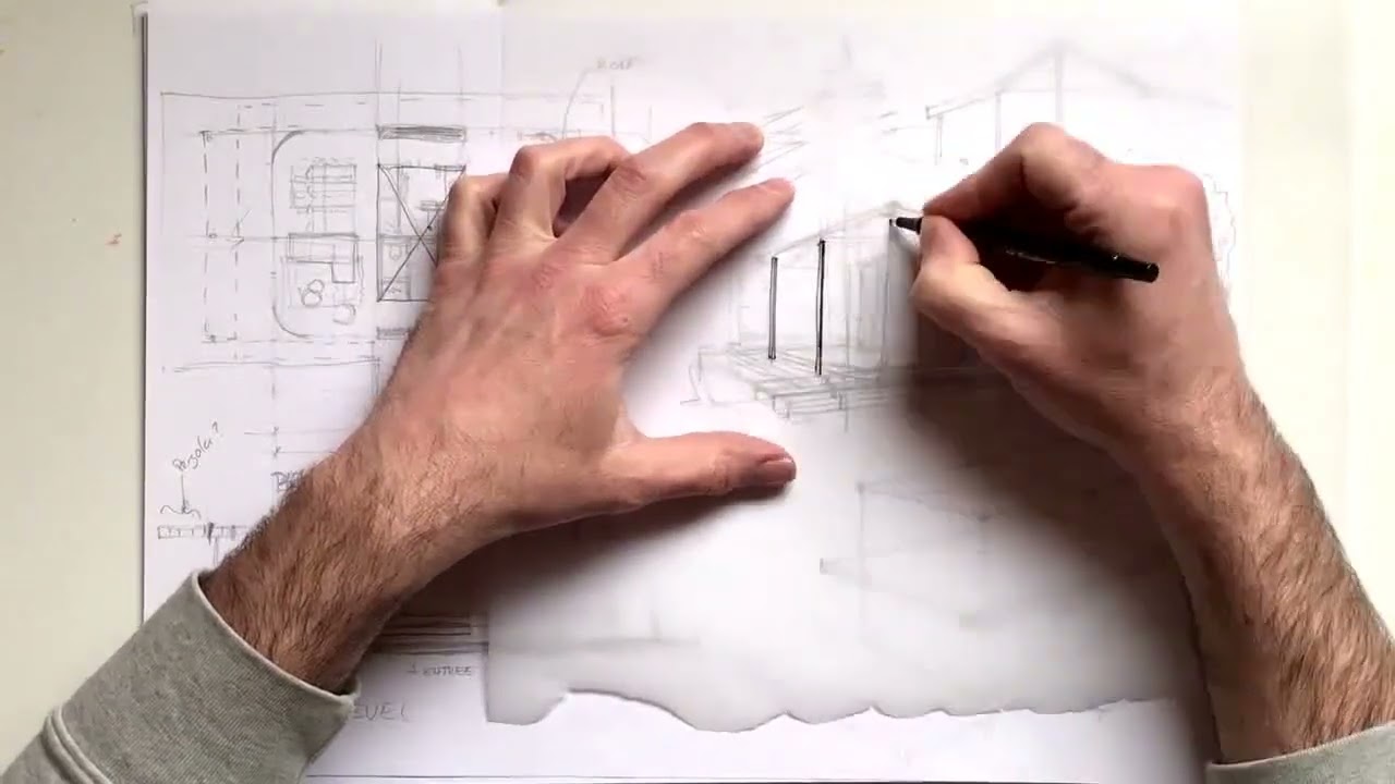 C4 VIS uitwerken schetsontwerp naar presentatietekening