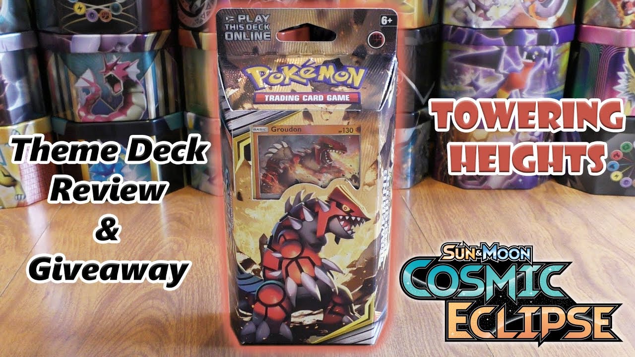 Towering Heights Theme Deck Review and Giveaway