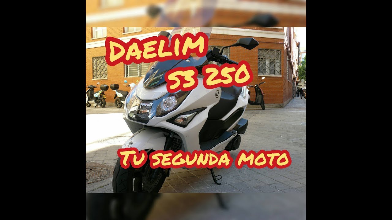 Probamos la Daelim S3 250