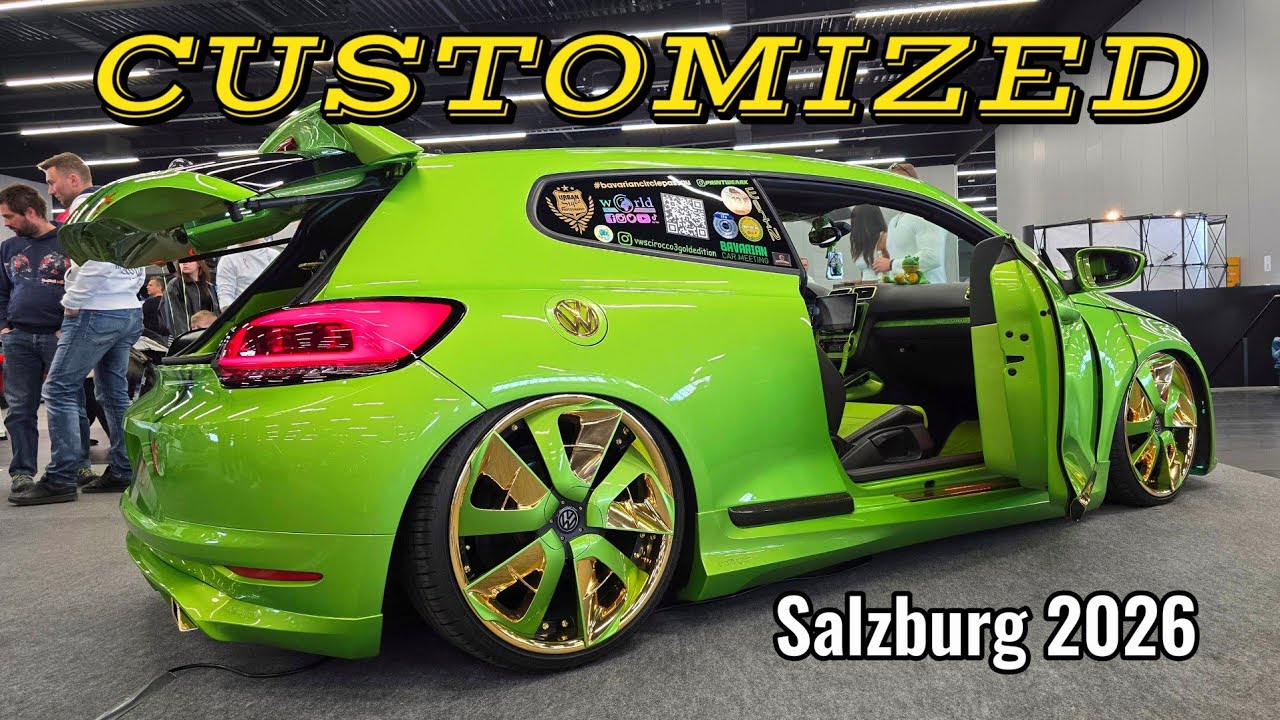 BEST MODIFIED CARS SHOW CUSTOMIZED 2026 - SALZBURG