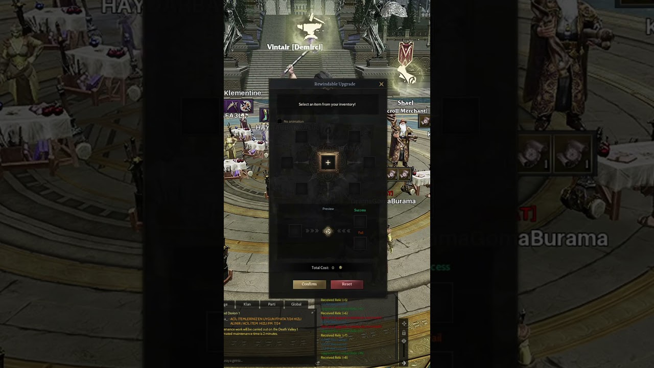 RELİC +10 BATIMM -RİSE ONLİNE #relic #sans #upgrade #twitch