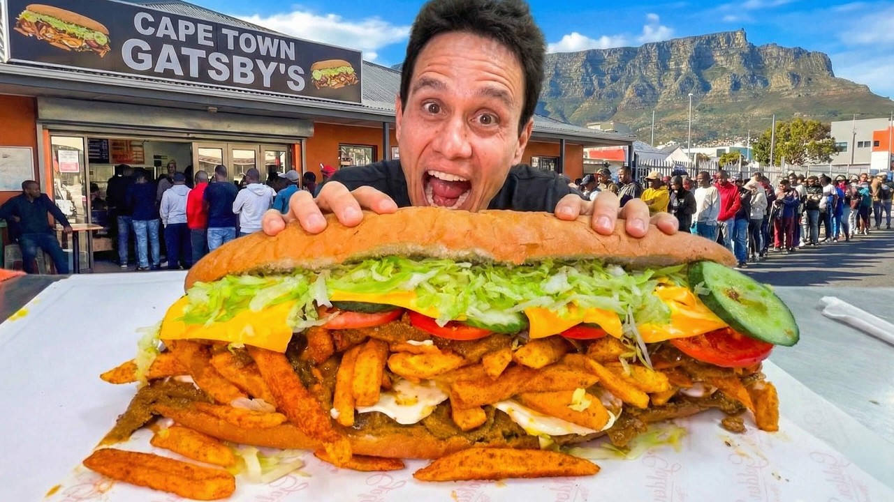 Ultimate CAPE TOWN Food Tour!! (Gatsby, Fish & Chips, Cape Malay)