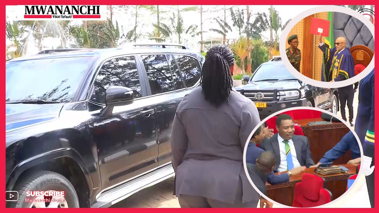ONA MPAMBE WA RAIS SAMIA ALIVYOTINGA BUNGENI KUWASILISHA JINA LA WAZIRI MKUU