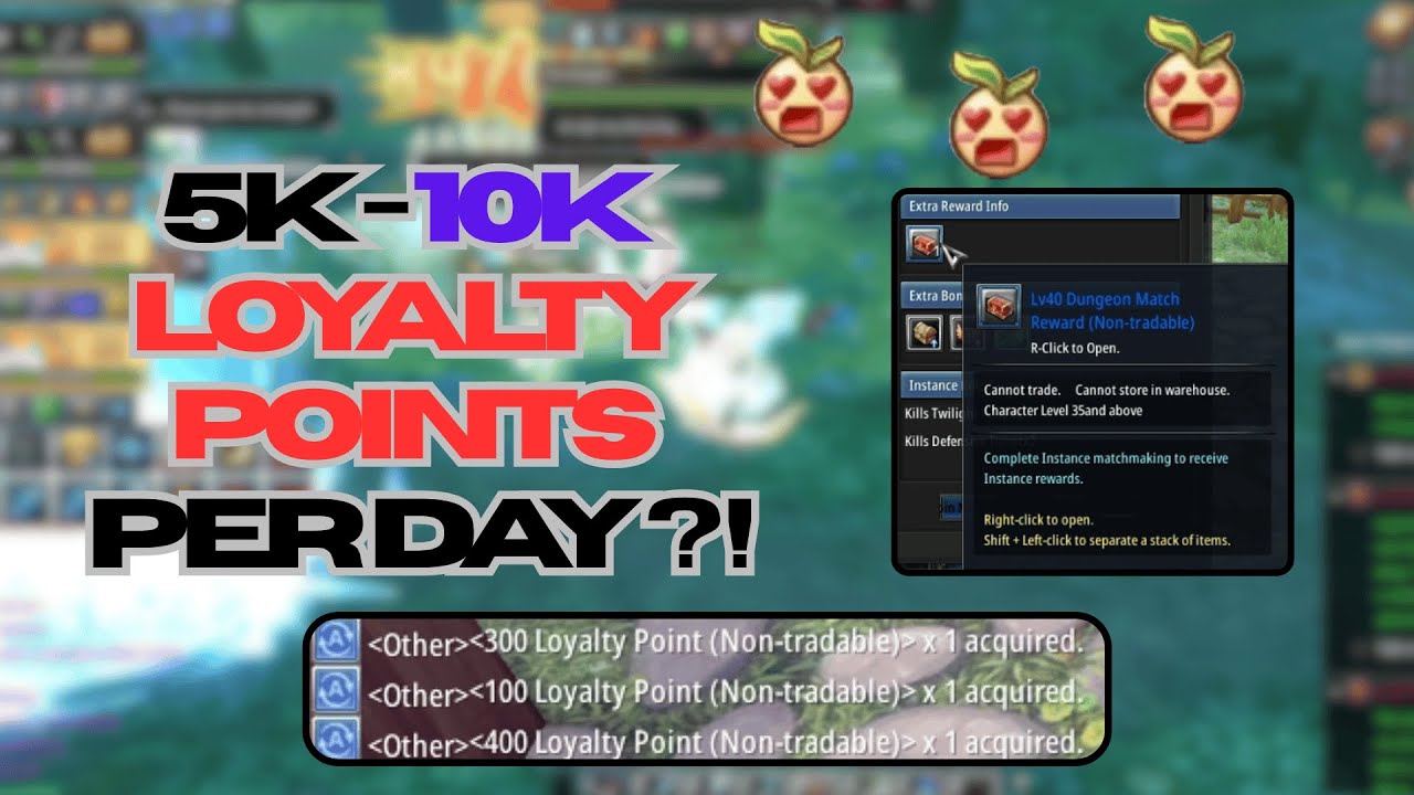 GET 5K - 10K FREE LOYALTY POINTS BY DOING THIS  💯 | Aura Kingdom Impact