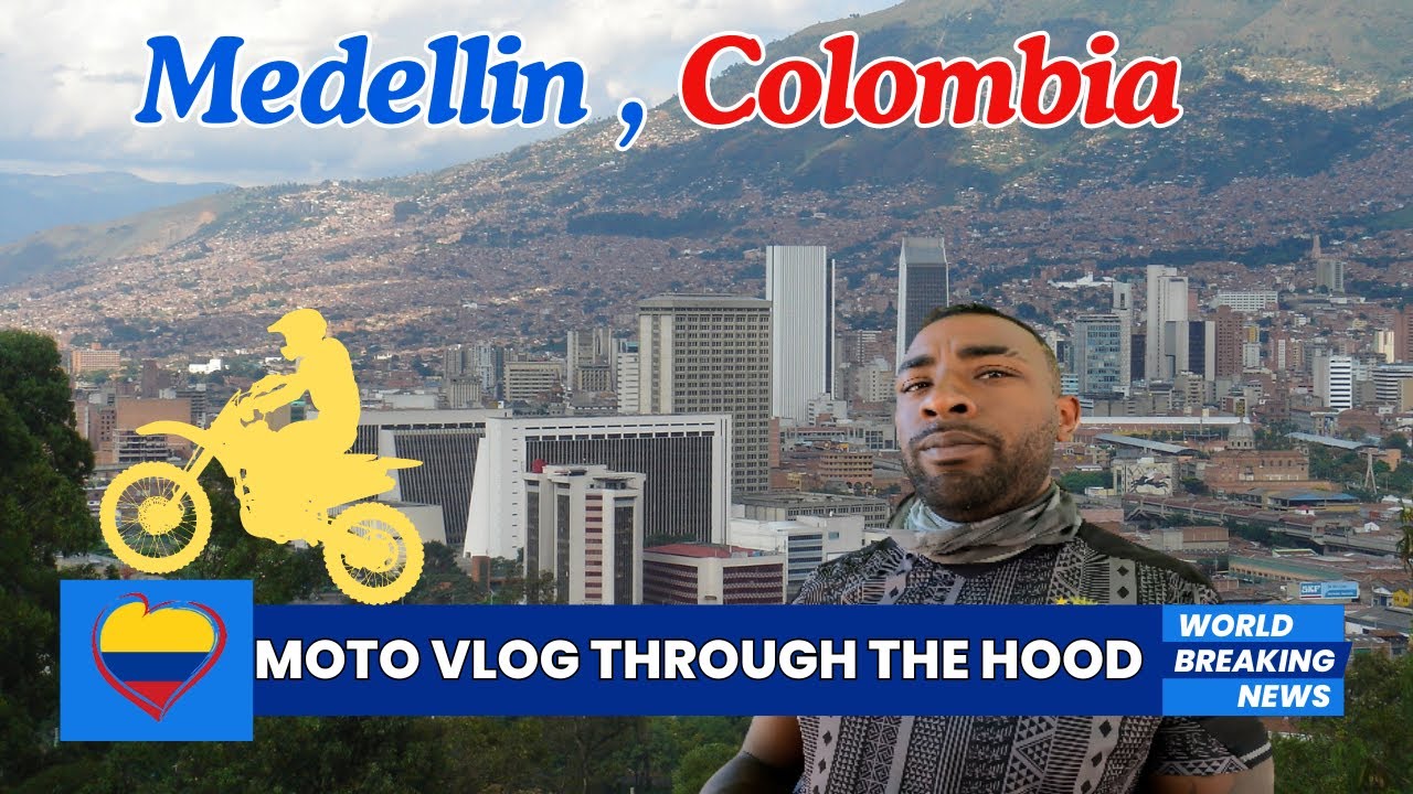 Riding Through The Wild Streets Of Medellin, Colombia