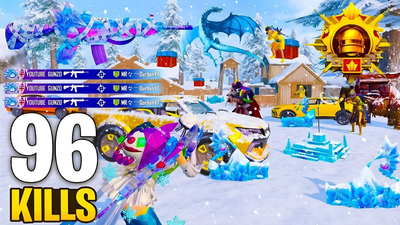 96 KILLS!🥵 NEW SEASON BEST LIVIK GAMEPLAY with WINTER HIGHNESS SET🔥SAMSUNG,A7,A8,J5,J6,J7,XS,A3,A4