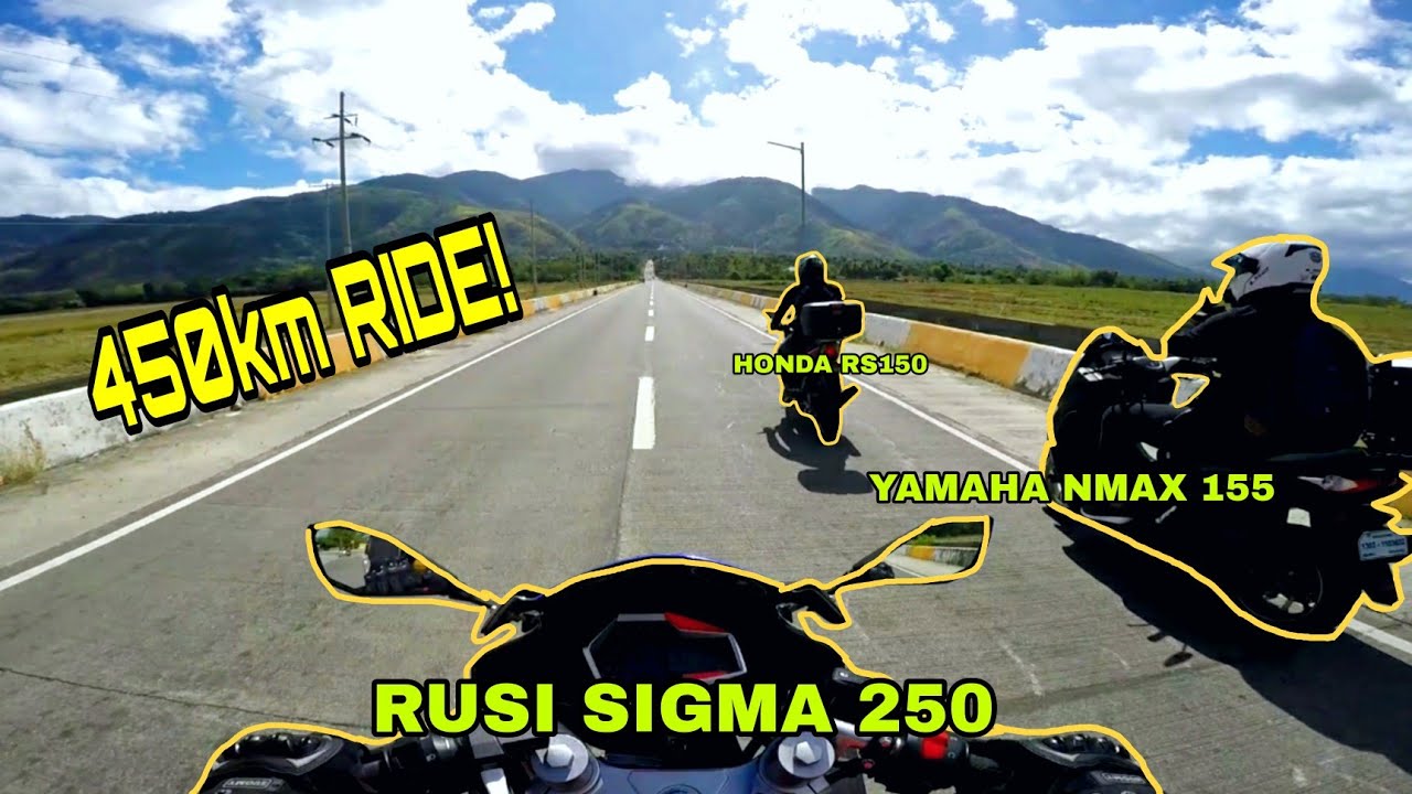 MY RUSI SIGMA 250 FIRST LONG RIDE! PT. 1 MANILA - DUPINGA RIVER, GABALDON