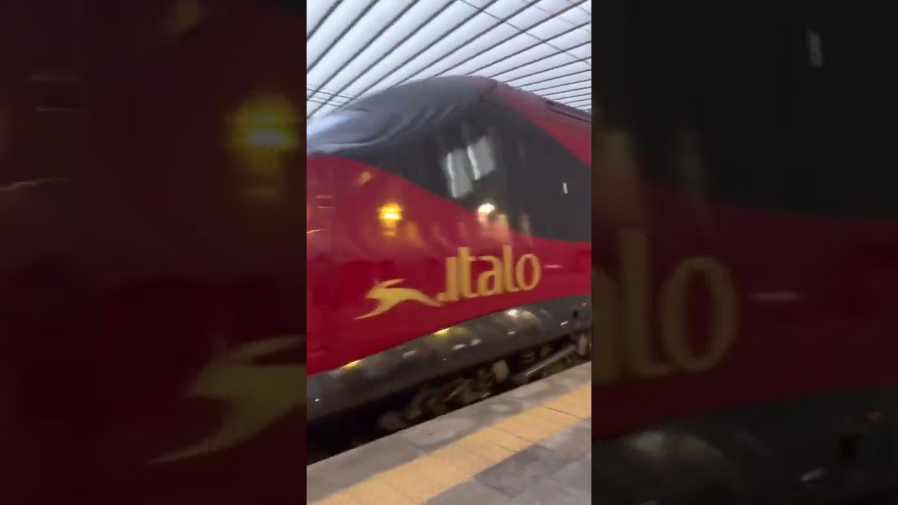 Best High-speed Train in Italy | Italo #shorts