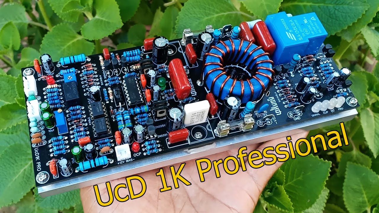 Amplifier Class D UcD 1K Professional-Good sounds