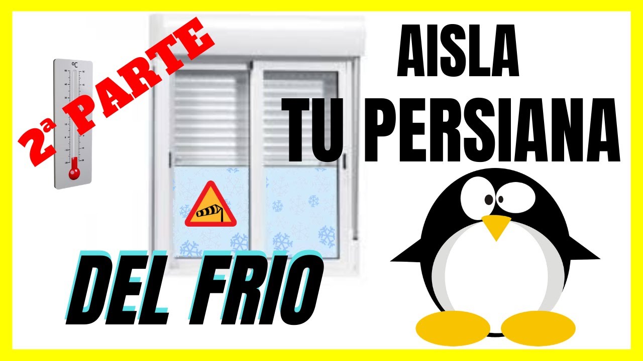 AISLAR ventana. ❄ Tapar CAJA PERSIANA. TRUCOS FÁCILES!!! 😱(2ª parte)