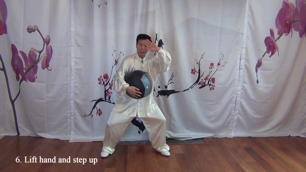 Jesse Tsao Weighted-ball for Strength Training in Sun Style Tai Chi - Part 1