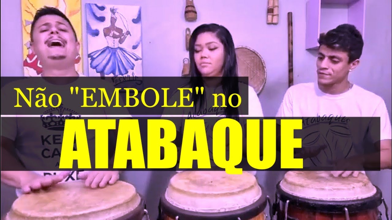 ATABAQUE | NÃO EMBOLE NOS REPIQUES! - Leo Batuke