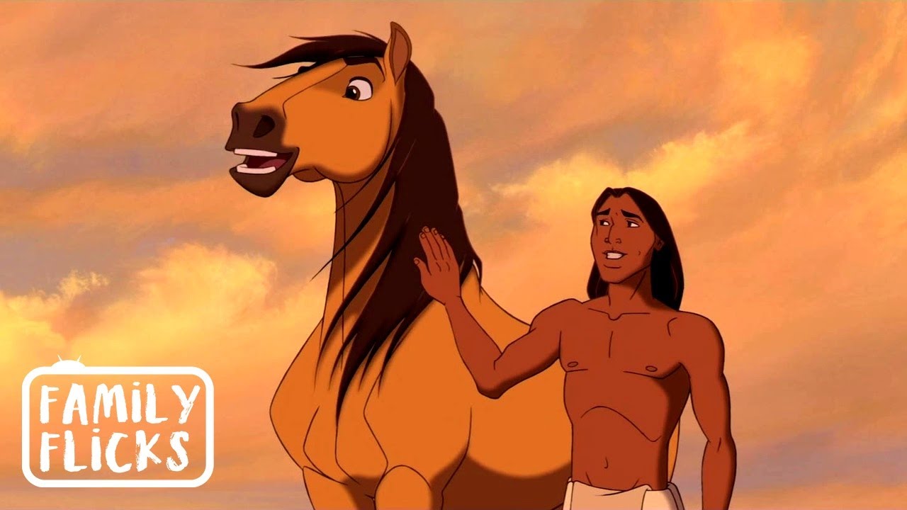 Spirit & Rain's Love Story | Spirit: Stallion of the Cimarron | Family Flicks