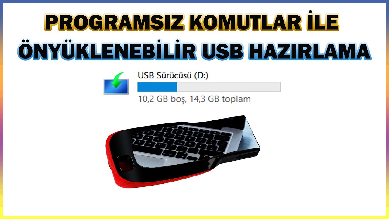 Windows 11 Önyüklenebilir Format USB'si Hazırlama | Açılan Veya Açılmayan Bilgisayarlarda Bios Ayarı