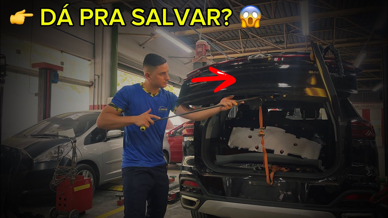 DÁ PRA SALVAR O PORTA-MALAS DO TIGGO 8? 😱 | Martelinho de Ouro