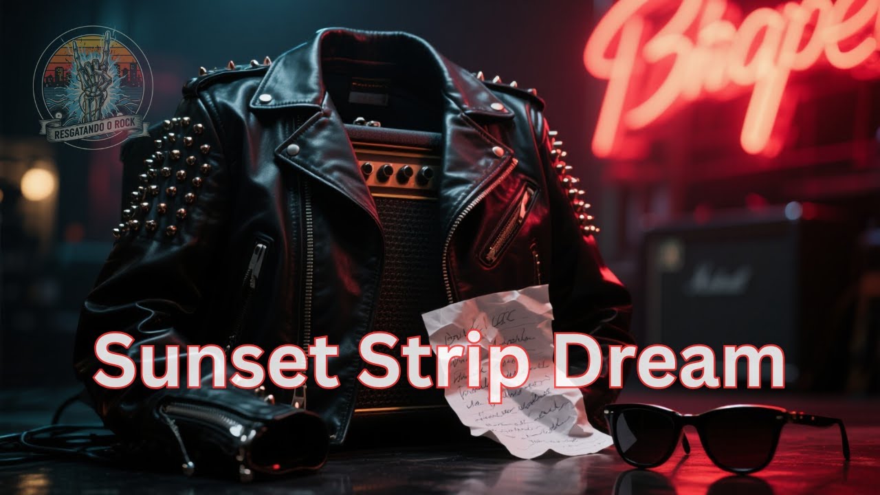 Sunset Strip Dream | 80s Hard Rock Revival (Official AI Video)