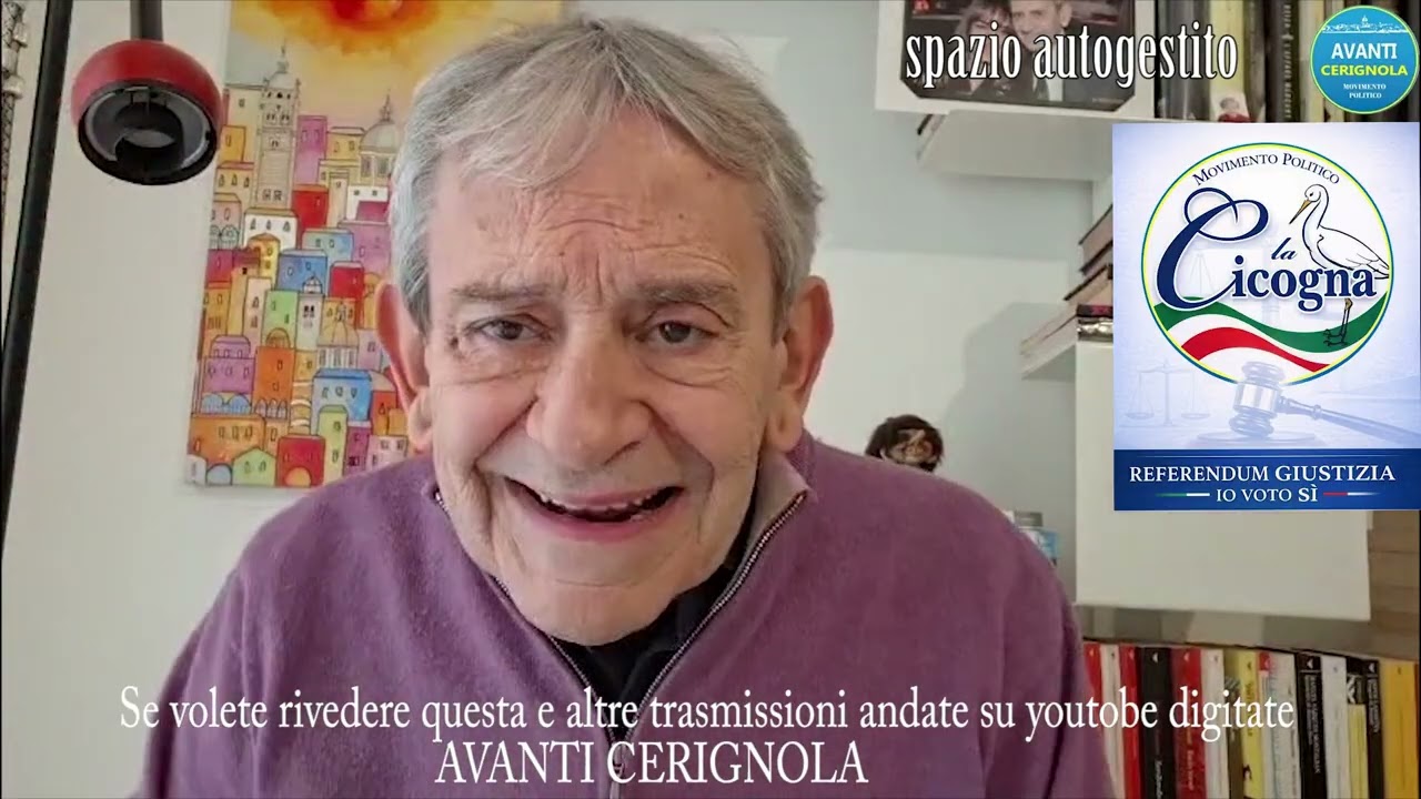 Buongiorno Cerignola, venerdì 30 gennaio 2026  La striscia quotidiana dell’avv Francesco Metta