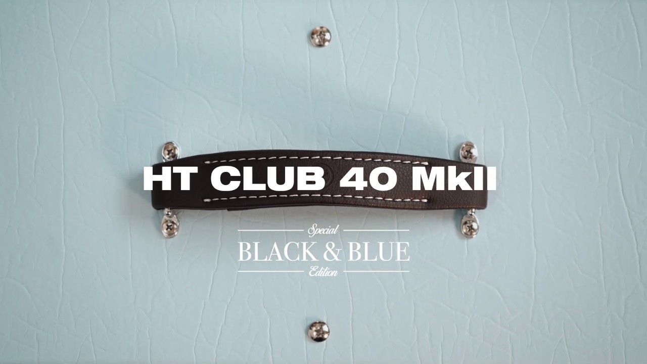 HT Club 40 MkII Black & Blue | Blackstar
