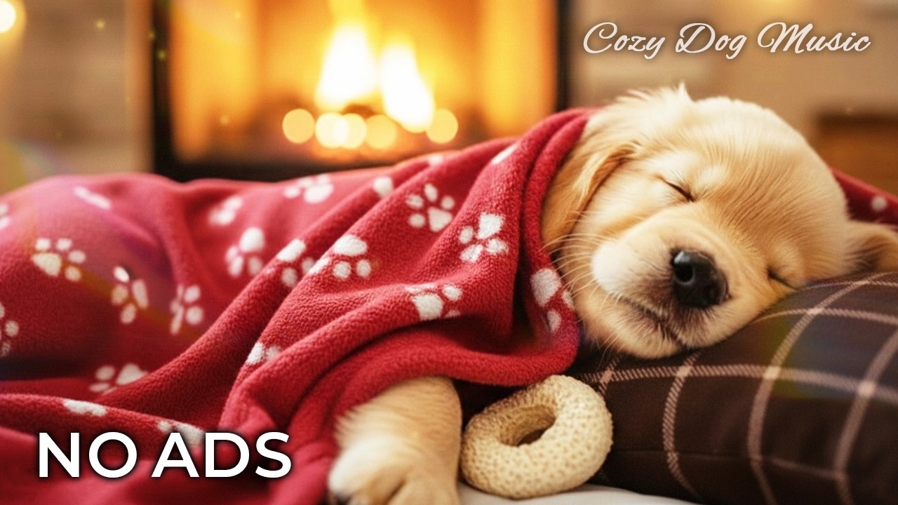 12 Hours Home Alone Calm Music for Dogs 🐶🔥Deep Sleep & Cozy Night Comfort | NO ADS