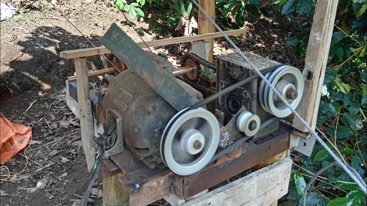 Sistema temporal y económico de transporte de carga para materiales de construcción.