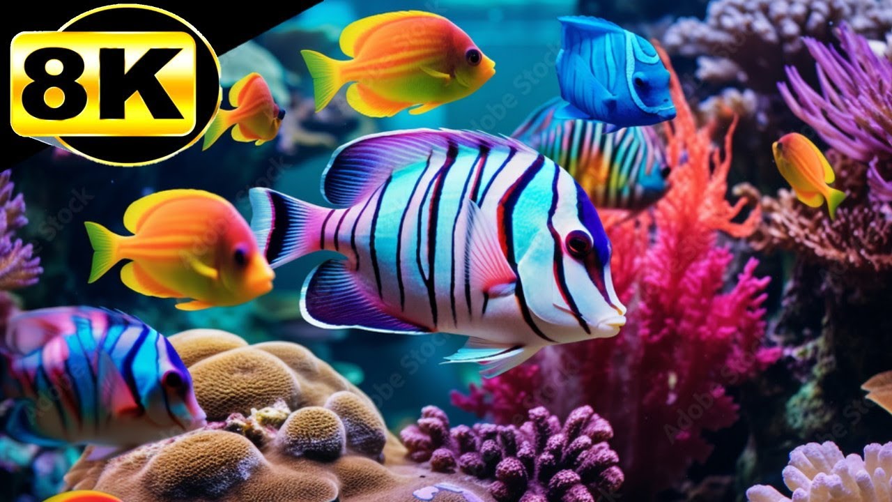 🐡 Mergulho Sonoro: Piano Tranquilo nas Águas 🌌 Relaxamento Profundo com Imagens Submarinas 🎧