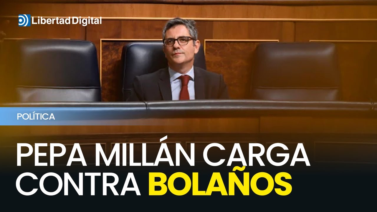 El enfrentamiento de Pepa Millán y Bolaños en el Congreso