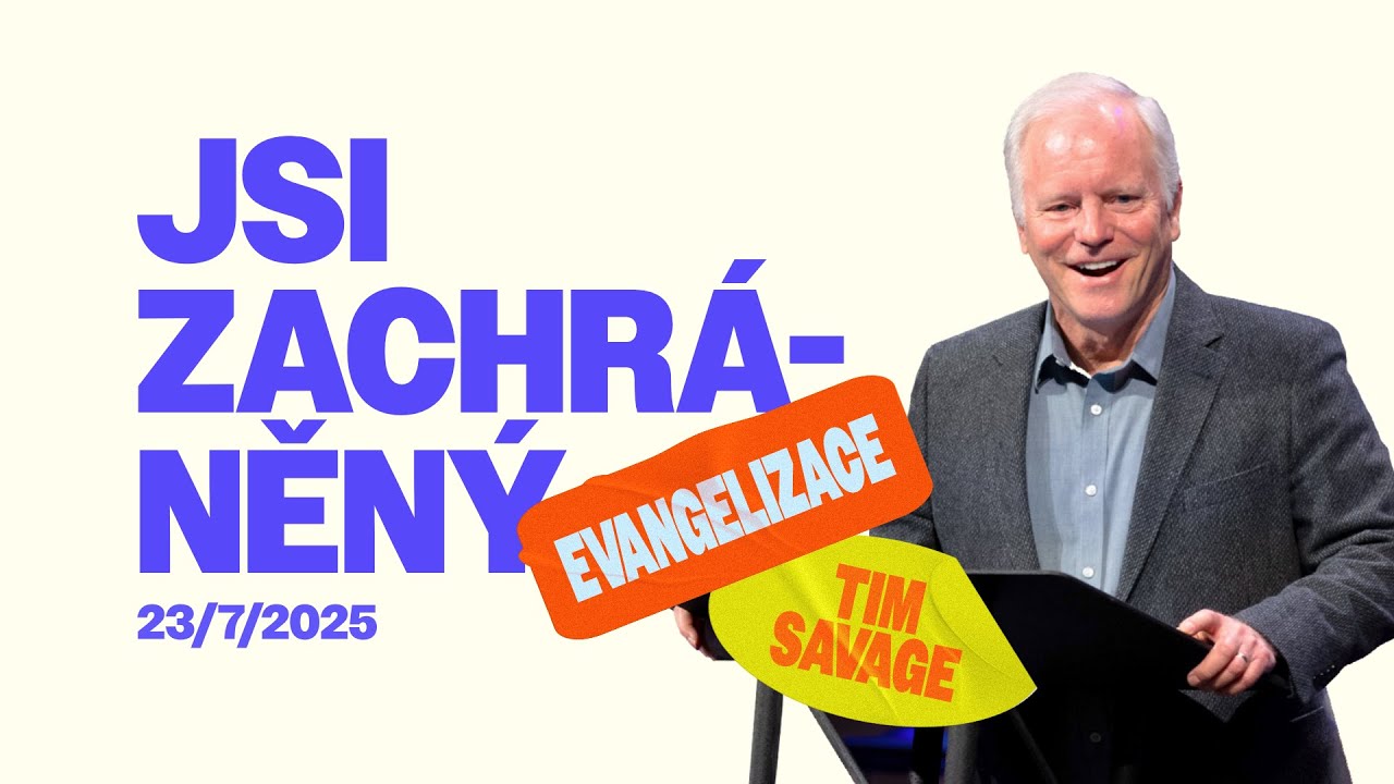 &bdquo;Jsi zachr&aacute;něn&yacute;&ldquo; - Živ&yacute; přenos Evangelizace XcamP 2025