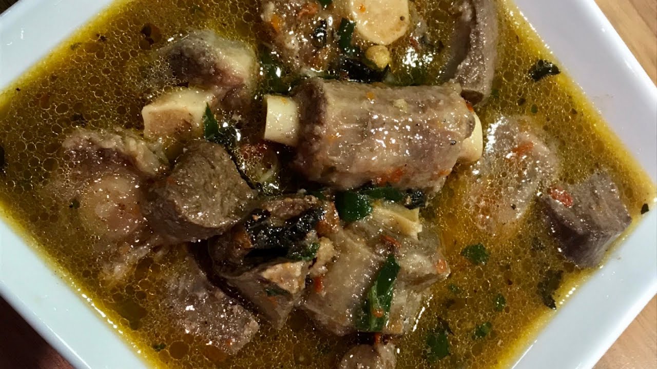 HOW TO PREPARE PEPPER SOUP WITH OXTAIL & HEART | Oxtail pepper soup recipe