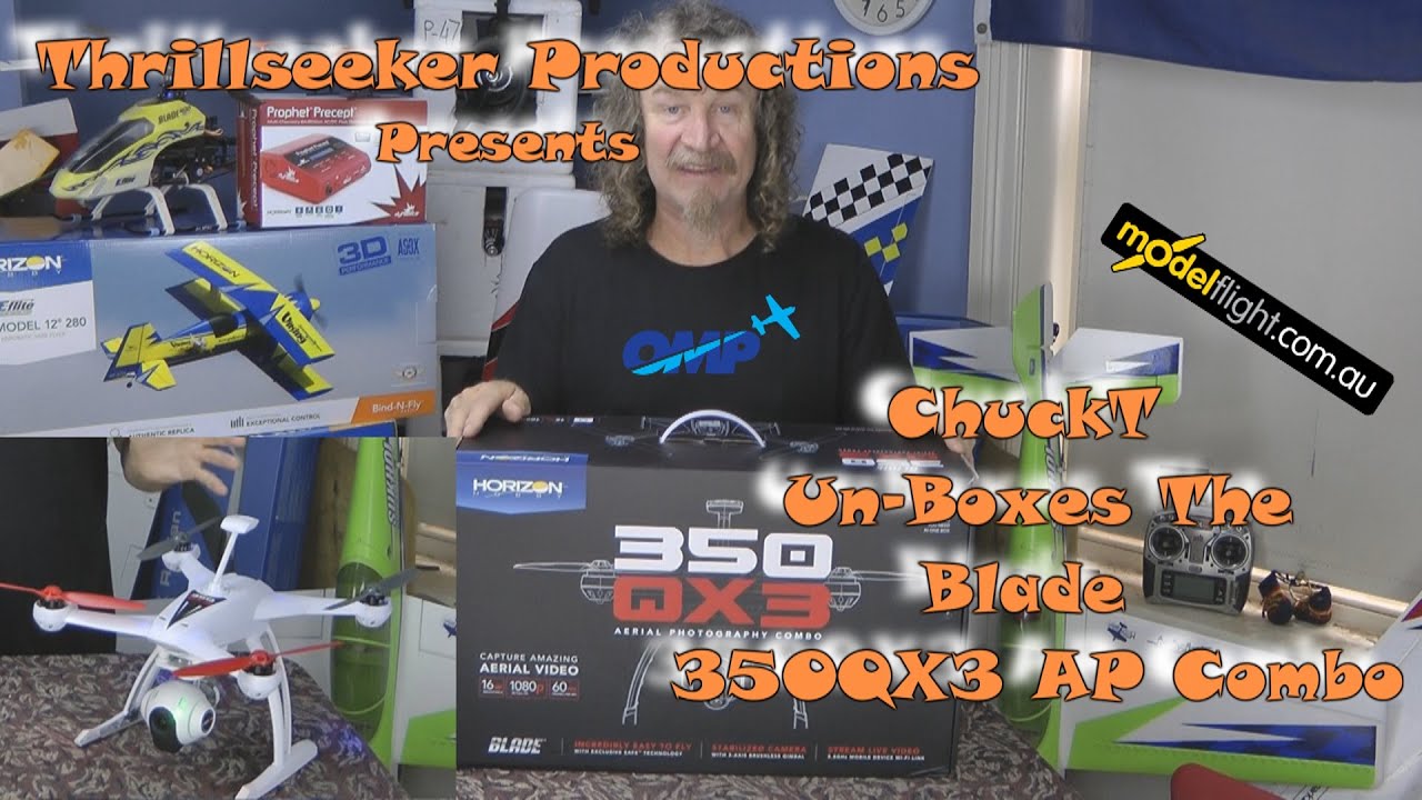 Blade 350QX3 AP Un-Boxed with ChuckT