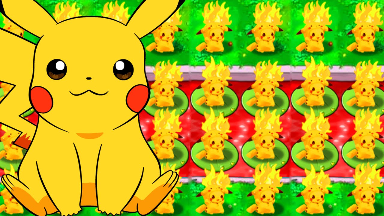 Plants vs. Zombies El poder de cada planta contra zombis (Pokémon Version)