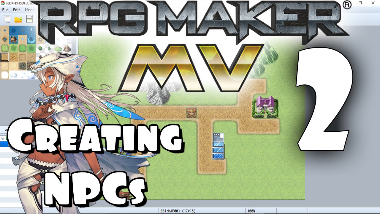 RPG Maker MV Tutorial #2 - Creating an NPC!