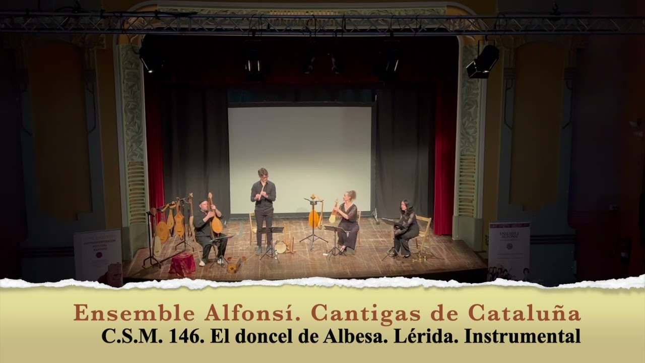 Ensemble Alfonsí   Cantigas de Cataluña. XXIII Festival Tiana Antica 2023