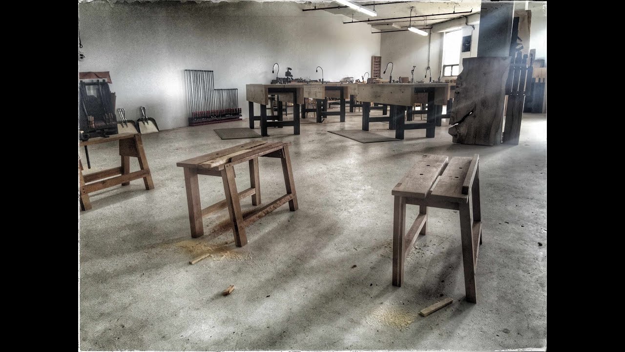 A tour of the Unplugged Woodshop - Toronto