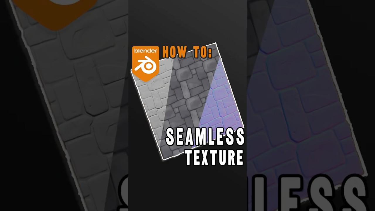 Create seamless textures in Blender🤯 #blendertutorial #blender3d #texture #blender #sculpting