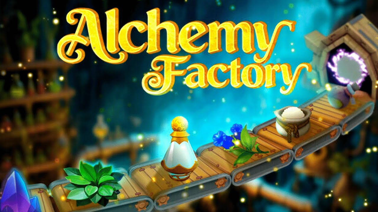 Running a Cozy Alchemy Shop With Conveyor Belts and Catapults!! - Alchemy Factory